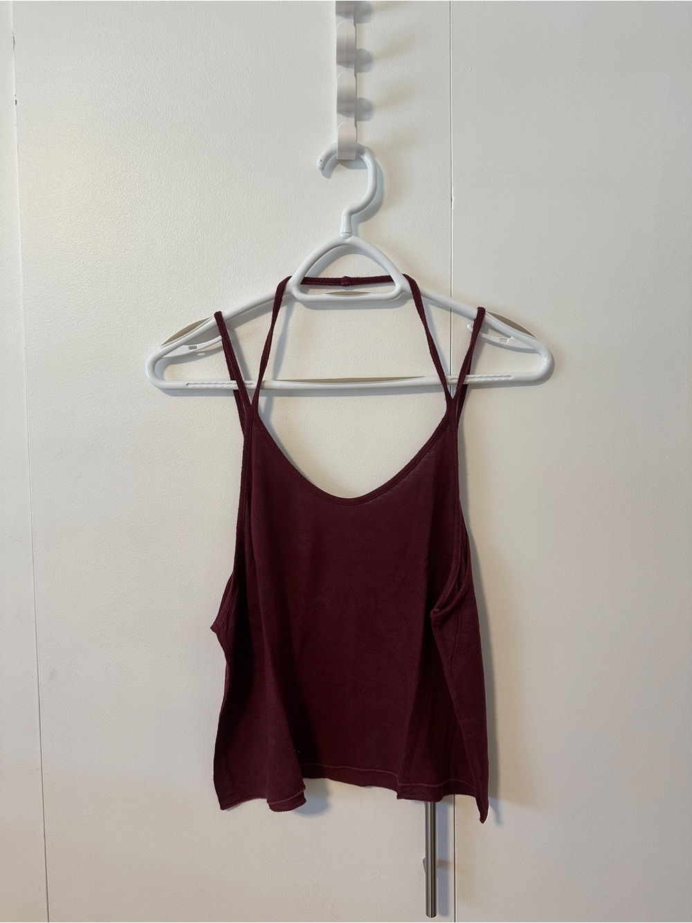 Brandy Melville Burgundy Spaghetti Strap Camisole